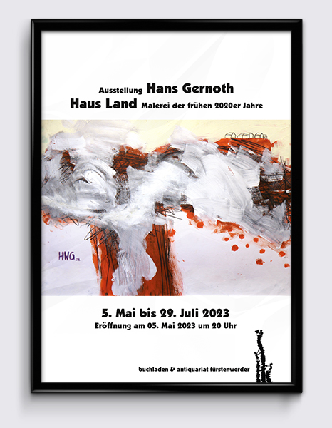 Ausstellungsplakat: Hans Gernoth